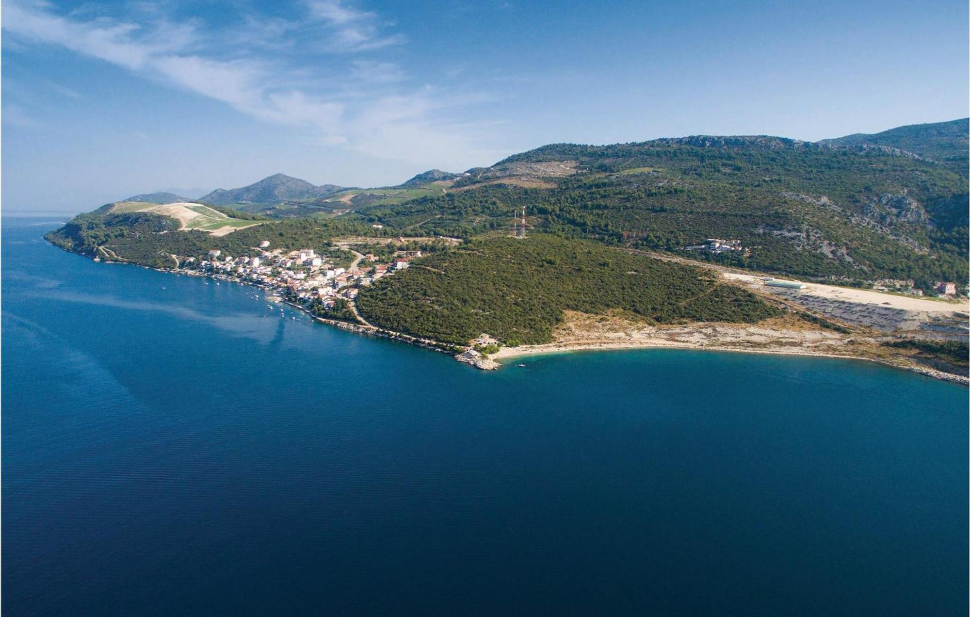 Lovely Apartment In Komarna With House Sea View Klek Exteriér fotografie